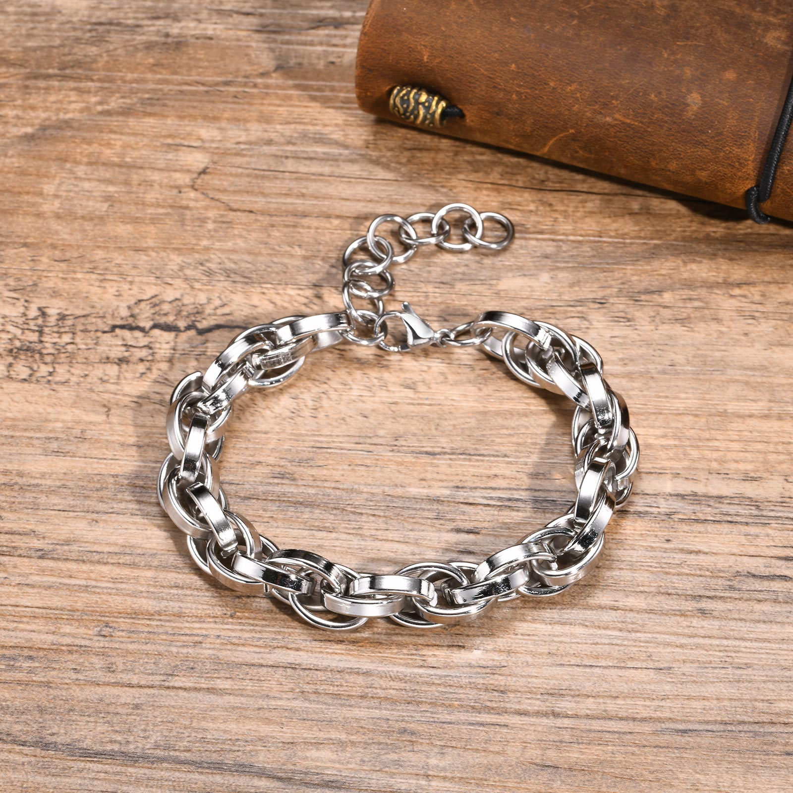 Minimalist Silver-tone Chain L - Women Bags Price review and price