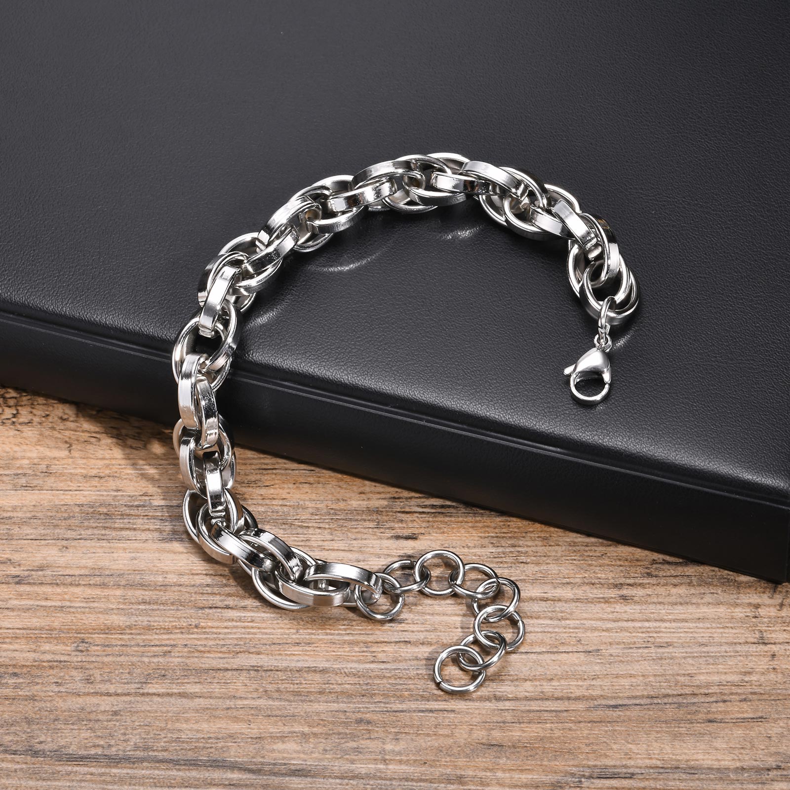 Minimalist Silver-tone Chain L - Women Bags Price review and price