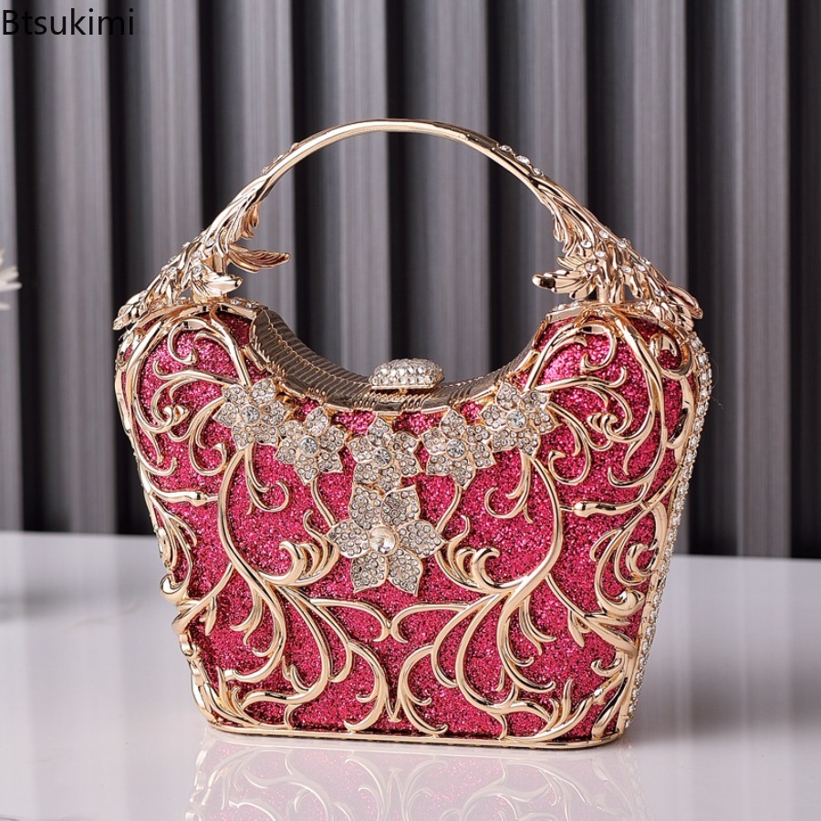 Hollow Out Metal Evening Bags  - Women Bags On Sale review and price