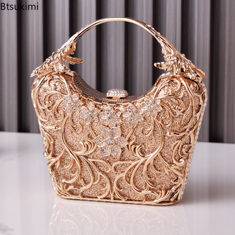 Hollow Out Metal Evening Bags  - Women Bags On Sale review and price