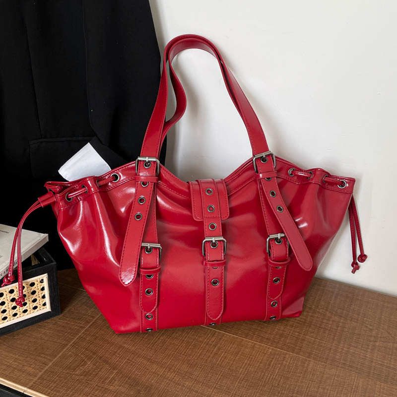 Y2K Gothic Rivet Adjustable St - Women Bags On Sale review and price